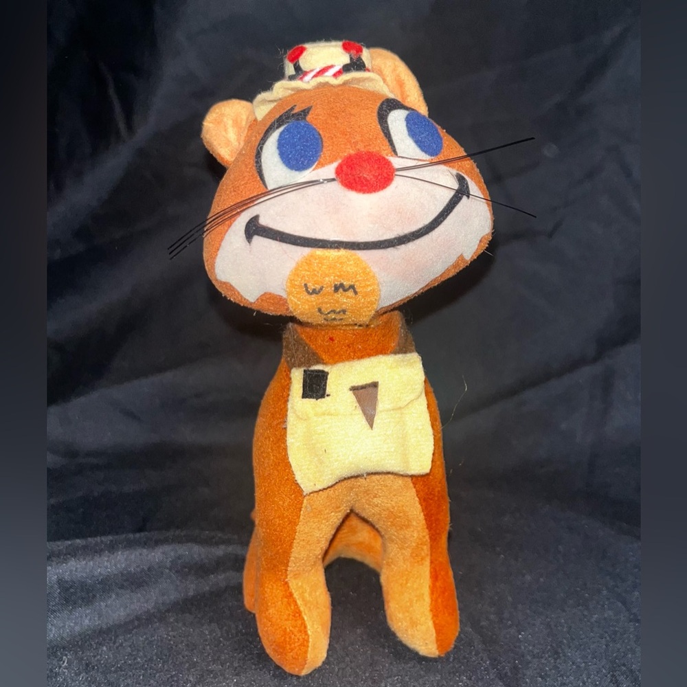 DAKIN DREAM PET #23 FISH N’ CHIPS FISHING CAT PLUSH STUFFED ANIMAL SWEET 6.5”